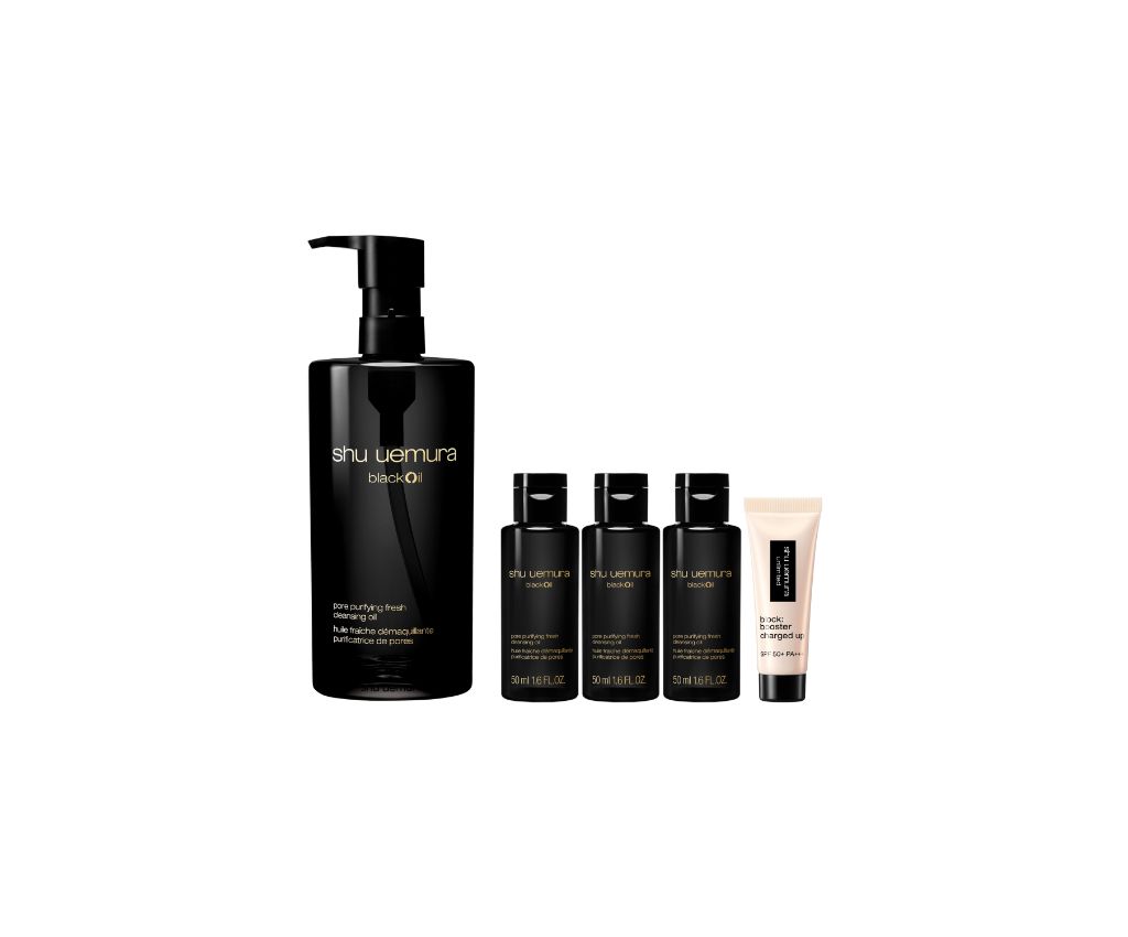blackoil pore purifying fresh cleansing oil 450ml set